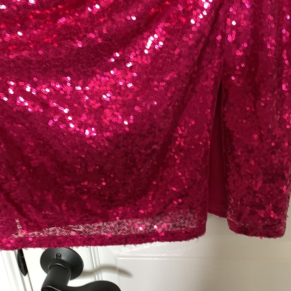 Tadashi Shoji Pink Sequim Dress - Picture 4 of 6